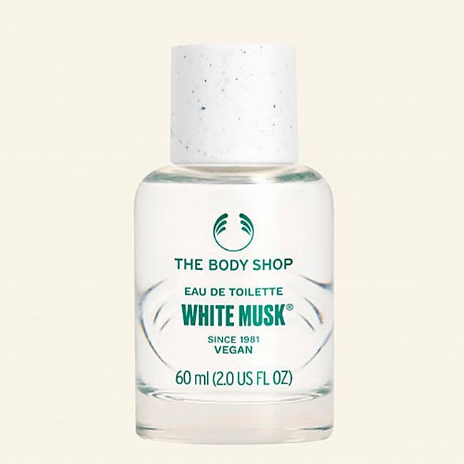 Colonia de almizcle blanco de The Body Shop.
